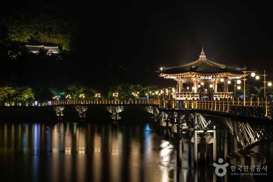 月映橋(安東・月映橋・安東湖畔)