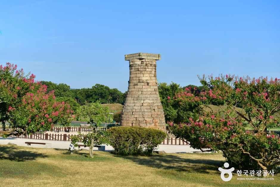 瞻星台(慶州・大陵苑・皇理団キル・市街中心部)