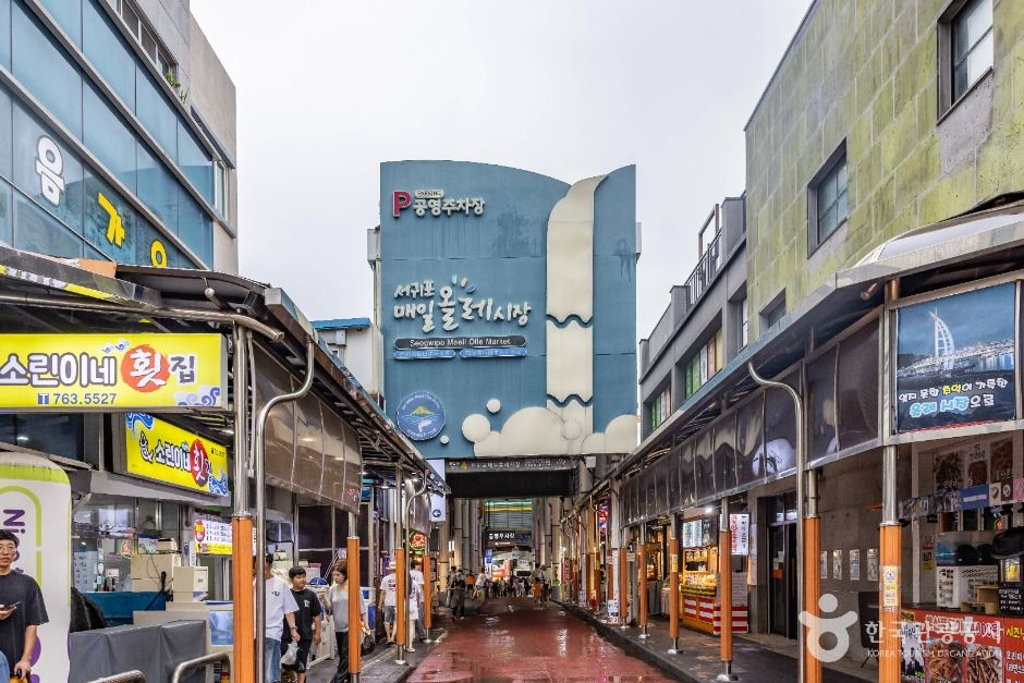 西帰浦毎日オルレ市場(済州島・西帰浦・南元)